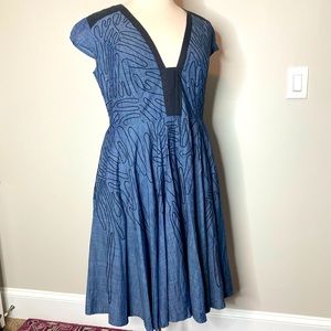 ESHAKTI EMBROIDERED SEXY DRESS - Sz 1x 18w